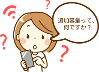 追加容量って、何ですか？