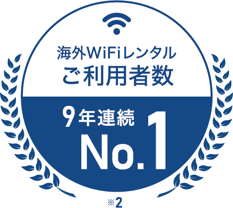 ご利用者数9年連続No.1
